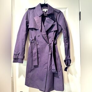 Purple Trench Coat